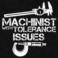 Machinist With Tolerance Issues.Machinist Funny Ladies PosiCharge Tri-Blend Wicking Tank