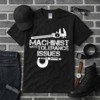 Machinist With Tolerance Issues.Machinist Funny Tall T-Shirt