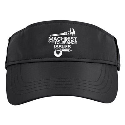 Machinist With Tolerance Issues.Machinist Funny Adult Drive Performance Visor