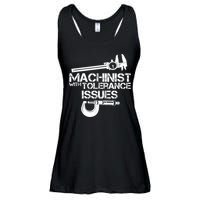 Machinist With Tolerance Issues.Machinist Funny Ladies Essential Flowy Tank