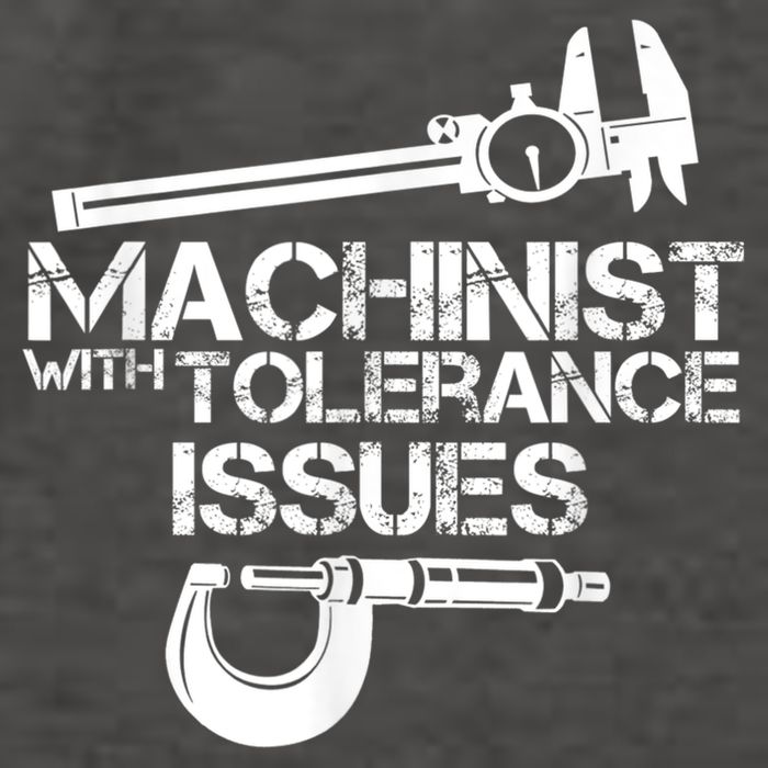 Machinist With Tolerance Issues.Machinist Funny Vector Backpack