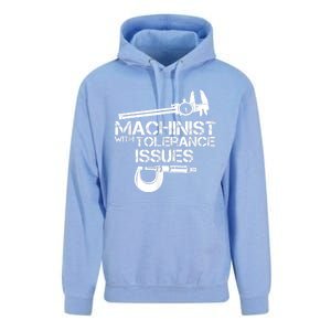 Machinist With Tolerance Issues.Machinist Funny Unisex Surf Hoodie