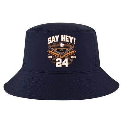 Mays Willie Tribute San Francisco Say Hey 1931 2024 Cool Comfort Performance Bucket Hat