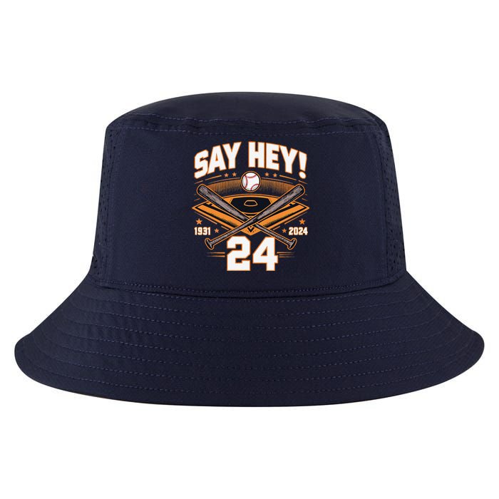 Mays Willie Tribute San Francisco Say Hey 1931 2024 Cool Comfort Performance Bucket Hat