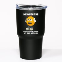 Me When The Consequences Of My Own Actions Funny Emoji Tumbler