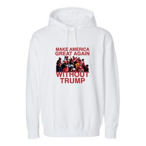 MAGA WO Trump Garment-Dyed Fleece Hoodie