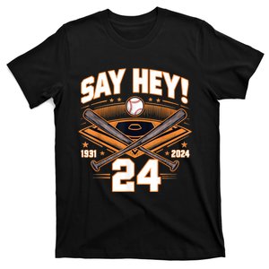 Mays Willie Tribute San Francisco Say Hey 1931 2024 T-Shirt