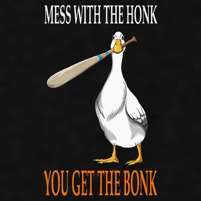 Mess With The Honk Goose Game Gamer Wooden Club Computer Ladies PosiCharge Tri-Blend Wicking Tank