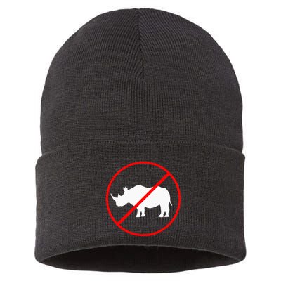 Mess With The Honk Goose Game Gamer Wooden Club Computer Sustainable Knit Beanie