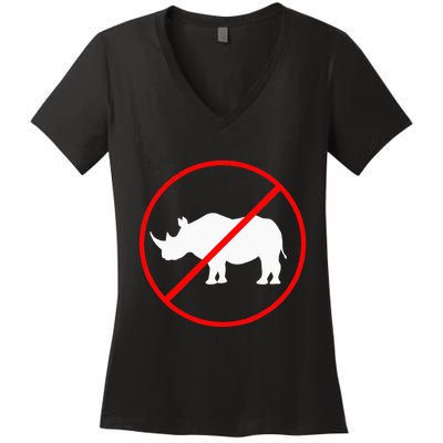 Mess With The Honk Goose Game Gamer Wooden Club Computer Women's V-Neck T-Shirt