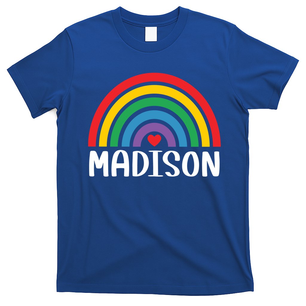 Madison Wisconsin Travel I Love Madison Usa Gift T-Shirt