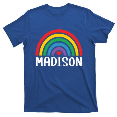 Madison Wisconsin Travel I Love Madison Usa Gift T-Shirt