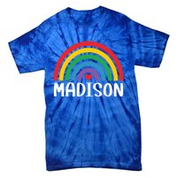 Madison Wisconsin Travel I Love Madison Usa Gift Tie-Dye T-Shirt