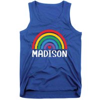 Madison Wisconsin Travel I Love Madison Usa Gift Tank Top