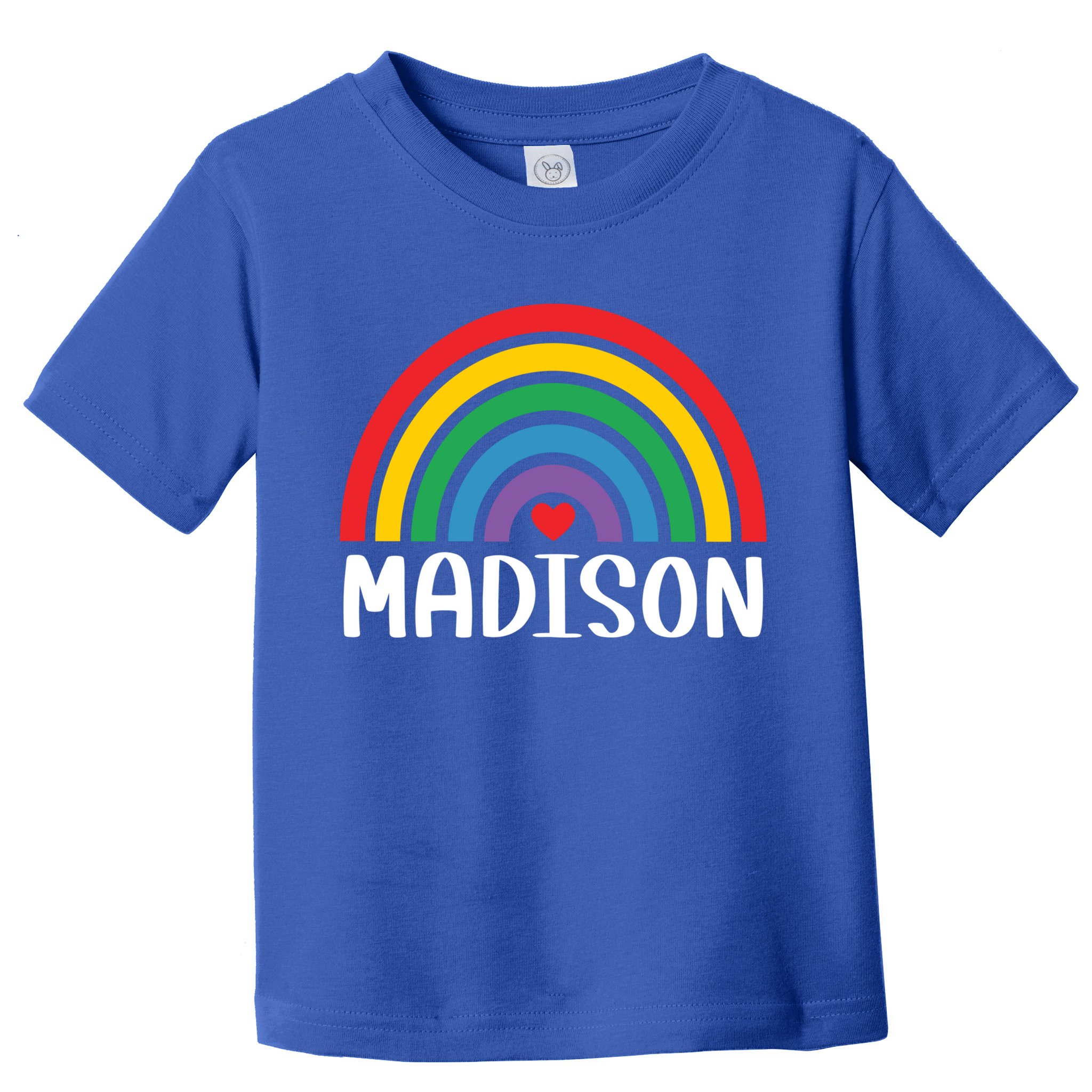 Madison Wisconsin Travel I Love Madison Usa Gift Toddler T-Shirt
