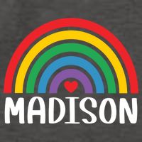 Madison Wisconsin Travel I Love Madison Usa Gift Vector Backpack