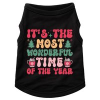 Most Wonderful Time Of The Year Festive Graphic Doggie Tank