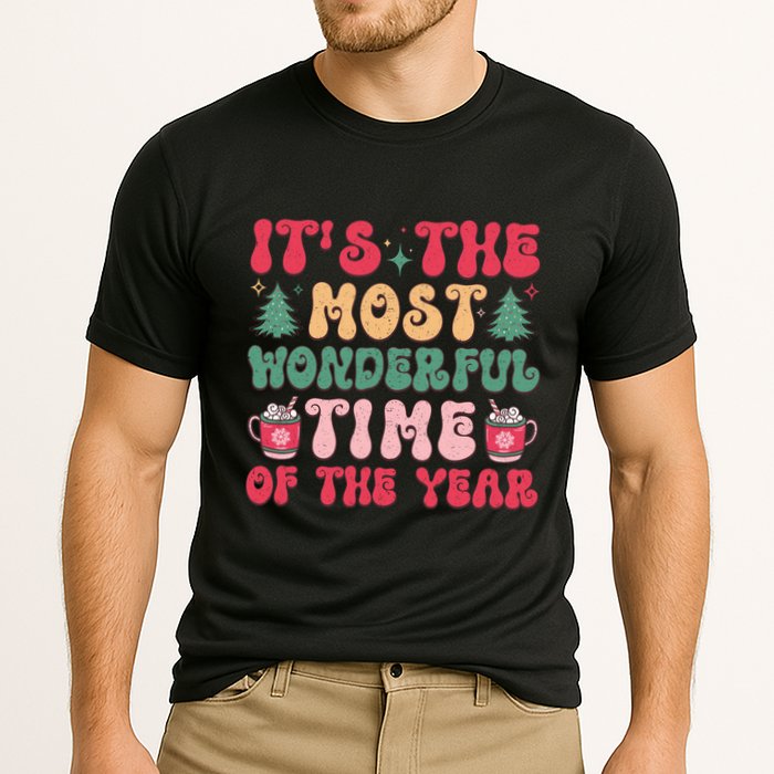 Most Wonderful Time Of The Year Festive Graphic Performance Shirt