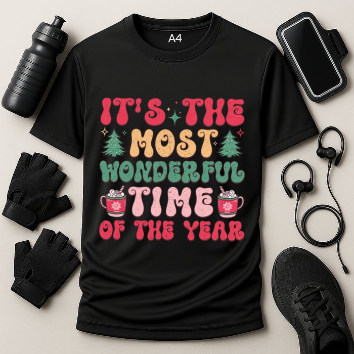 Most Wonderful Time Of The Year Festive Graphic Performance Shirt