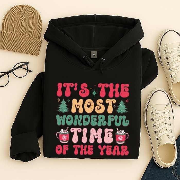 Most Wonderful Time Of The Year Festive Graphic Hoodie
