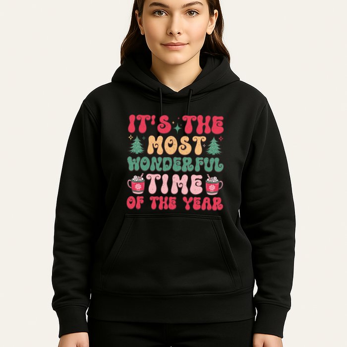 Most Wonderful Time Of The Year Festive Graphic Hoodie