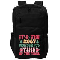 Most Wonderful Time Of The Year Festive Graphic Impact Tech Backpack