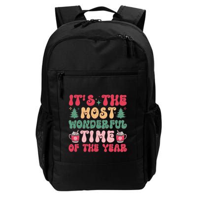 Most Wonderful Time Of The Year Festive Graphic Backpack