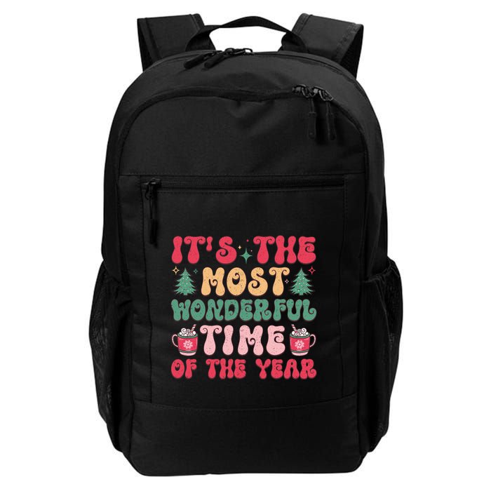 Most Wonderful Time Of The Year Festive Graphic Backpack