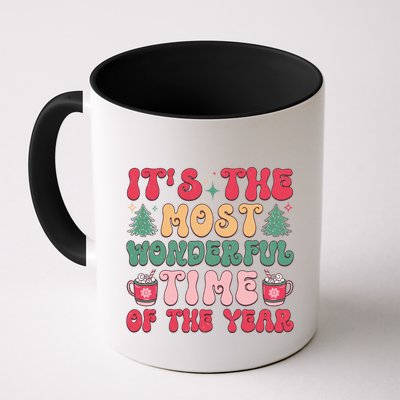 Most Wonderful Time Of The Year Festive Graphic Mug