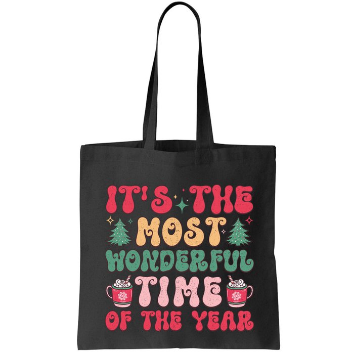 Most Wonderful Time Of The Year Festive Graphic Bag