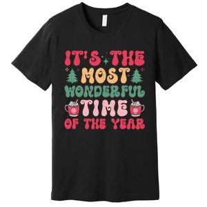 Most Wonderful Time Of The Year Festive Graphic Premium T-Shirt