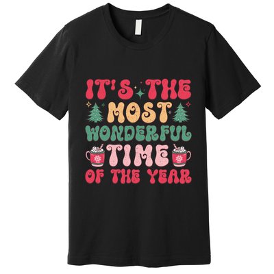 Most Wonderful Time Of The Year Festive Graphic Premium T-Shirt