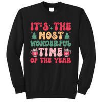 Most Wonderful Time Of The Year Festive Graphic Tall Sweatshirt