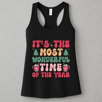 Most Wonderful Time Of The Year Festive Graphic Womens Tank Top