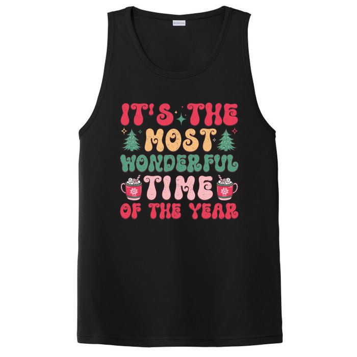 Most Wonderful Time Of The Year Festive Graphic PosiCharge Competitor Tank