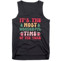 Most Wonderful Time Of The Year Festive Graphic Tank Top