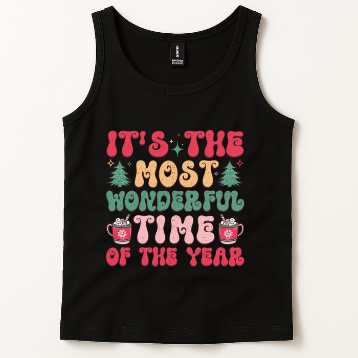 Most Wonderful Time Of The Year Festive Graphic Tank Top
