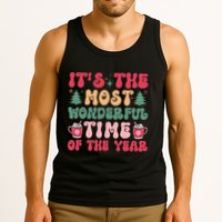 Most Wonderful Time Of The Year Festive Graphic Tank Top