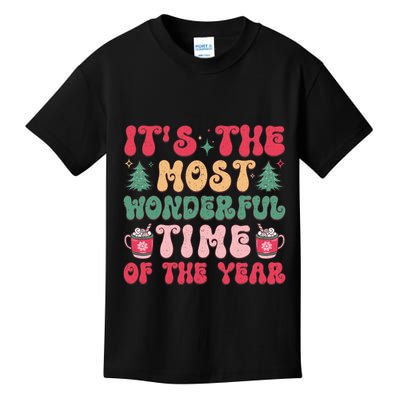 Most Wonderful Time Of The Year Festive Graphic Kids T-Shirt