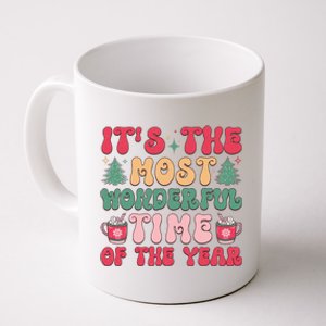 Most Wonderful Time Of The Year Festive Graphic Coffee Mug