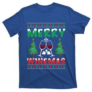 Merry Winemas Ugly Christmas Great Gift T-Shirt