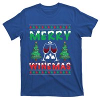 Merry Winemas Ugly Christmas Great Gift T-Shirt