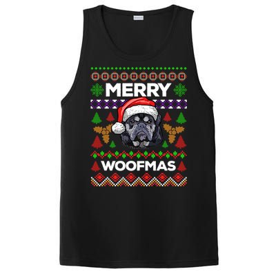 Merry Woofmas Ugly Sweater Christmas English Bulldog Lover Cool Gift PosiCharge Competitor Tank