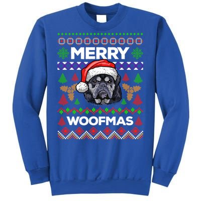 Merry Woofmas Ugly Sweater Christmas English Bulldog Lover Cool Gift Sweatshirt