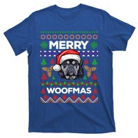 Merry Woofmas Ugly Sweater Christmas English Bulldog Lover Cool Gift T-Shirt