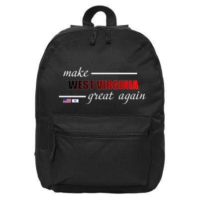 Make West Virginia Great Again 16 in Basic Backpack