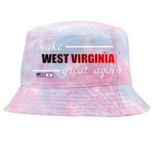 Make West Virginia Great Again Tie-Dyed Bucket Hat