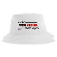 Make West Virginia Great Again Sustainable Bucket Hat