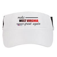 Make West Virginia Great Again Adult Drive Performance Visor
