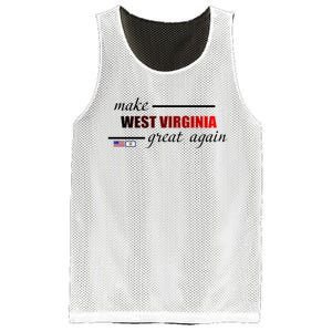 Make West Virginia Great Again Mesh Reversible Basketball Jersey Tank